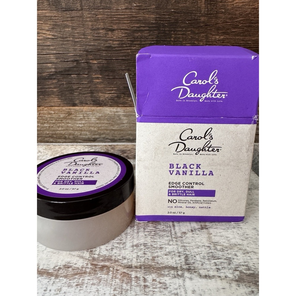 Carol's Daughter Black Vanilla Edge Control Smoother for Dry/Dull Hair‎ 2oz